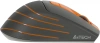 Мышь A4Tech Fstyler FG30S серый/оранжевый оптическая (2000dpi) silent беспроводная USB (6but)