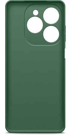 Чехол (клип-кейс) BoraSCO для Tecno Spark 20/20C/Go 2024/Pop 8 Microfiber Case зеленый опал (72676)