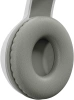 Гарнитура накладные Digma BT-15 белый/серый беспроводные bluetooth оголовье (BT-15W)