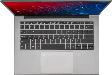 Ноутбук IRU Planio 14INP N-series N100 8Gb SSD256Gb Intel UHD Graphics 14" IPS FHD (1920x1080) Free DOS grey WiFi BT Cam 5000mAh (2023733)
