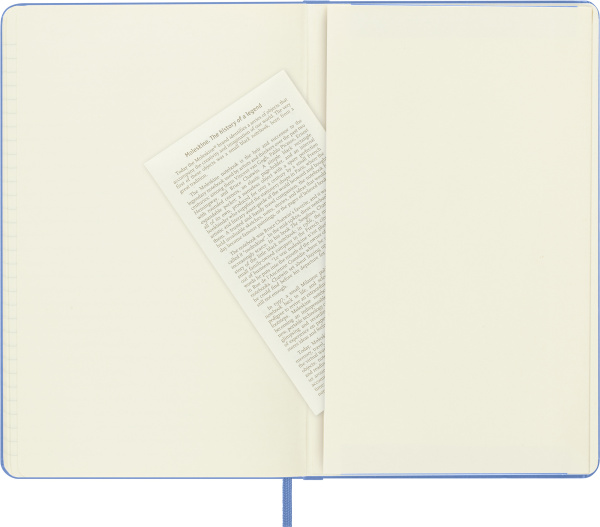 Блокнот Moleskine CLASSIC QP060B42 Large 130х210мм 240стр. линейка твердая обложка голубая гортензия