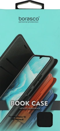 Чехол (флип-кейс) BoraSCO для Huawei Nova 10 SE 71618 черный
