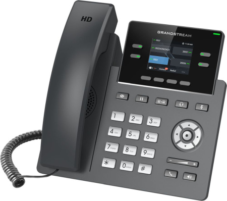Телефон IP Grandstream GRP-2612W черный