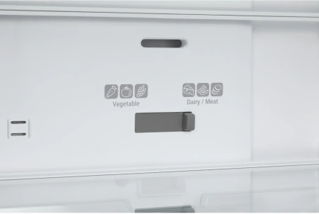 Холодильник Hitachi R-W660PUC7 GBE 2-хкамерн. бежевый стекло инвертер