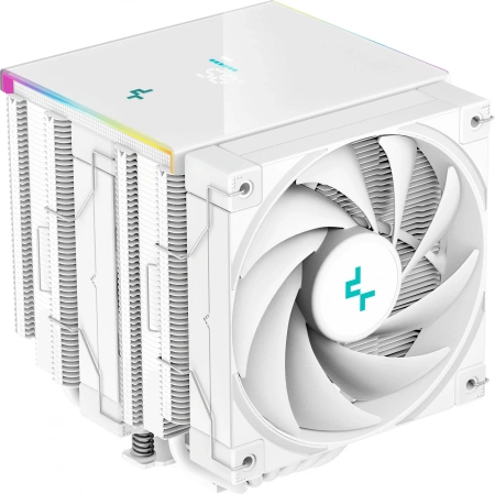 Устройство охлаждения(кулер) Deepcool AK620 Digital Wh Soc-AM5/AM4/1151/1200/2066/1700 4-pin 28dB Al