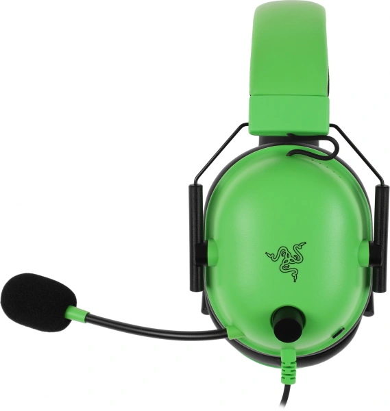 Наушники с микрофоном Razer Blackshark V2 X зеленый 1.3м мониторные (RZ04-03240600-R3M1)