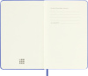 Блокнот Moleskine CLASSIC QP012B42 Pocket 90x140мм 192стр. нелинованный твердая обложка голубая гортензия