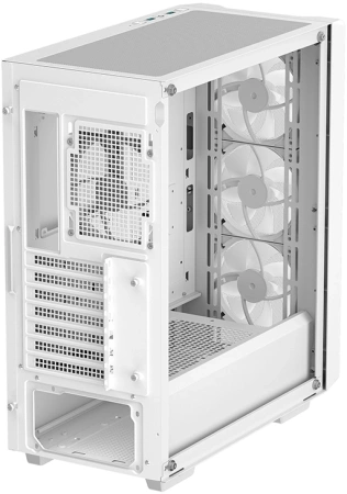 Корпус Deepcool CC560 Mesh V2 белый без БП ATX 4x120mm 5x140mm 2xUSB3.0 audio bott PSU