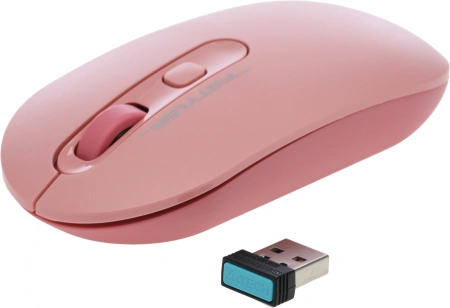 Мышь A4Tech Fstyler FG20 розовый оптическая (2000dpi) беспроводная USB для ноутбука (4but)