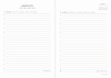 Ежедневник Letts ECO WRITERS A6 обложка картон белые страницы черный