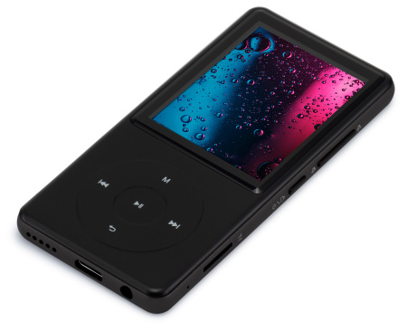 Плеер Hi-Fi Flash Digma M5 BT 32Gb черный/2.4"/FM/microSD/microSDHC/clip