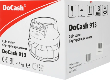 Сортировщик монет DoCash 913 09658 рубли