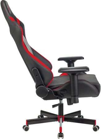 Кресло игровое A4Tech Bloody GC-990 черный/красный эко.кожа крестов. металл