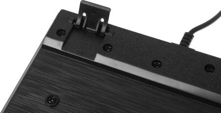 Клавиатура + мышь Defender Aura MKP-117 клав:черный мышь:черный USB slim LED (52117)