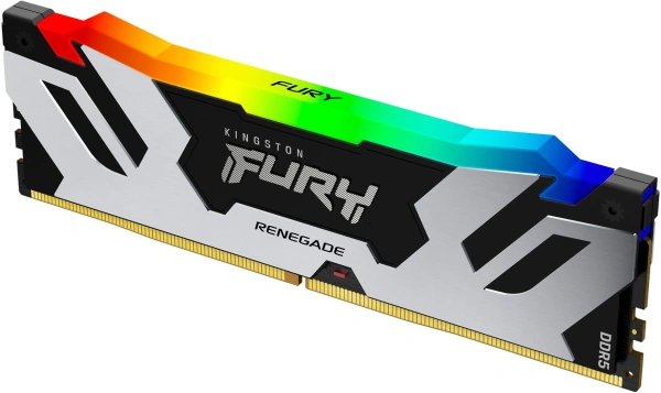 Память DDR5 16GB 7200MHz Kingston KF572C38RSA-16 Fury Renegade Black RGB RTL Gaming PC5-57600 CL38 D