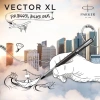Ручка роллер Parker Vector XL (CW2159774) Black CT F черн. черн. подар.кор.