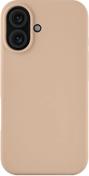 Чехол (клип-кейс) uBear для Apple iPhone 16 Touch with MagSafe темно-бежевый (CS403LT61TH-I24M)