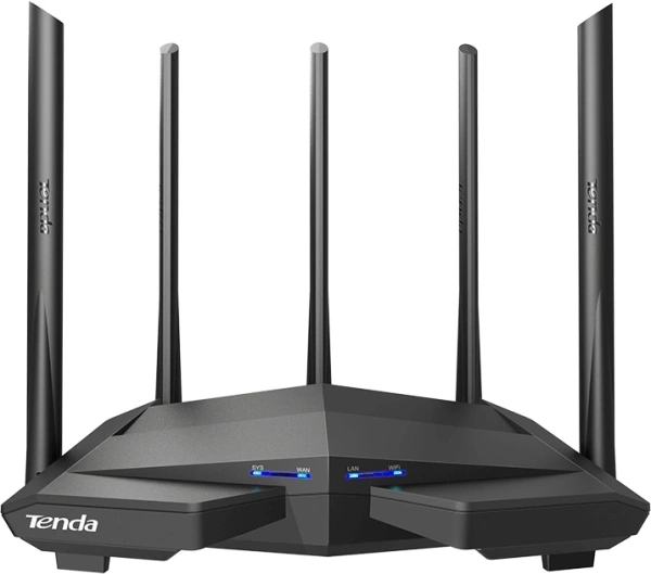 Роутер беспроводной Tenda AC11 AC1200 10/100/1000BASE-TX черный