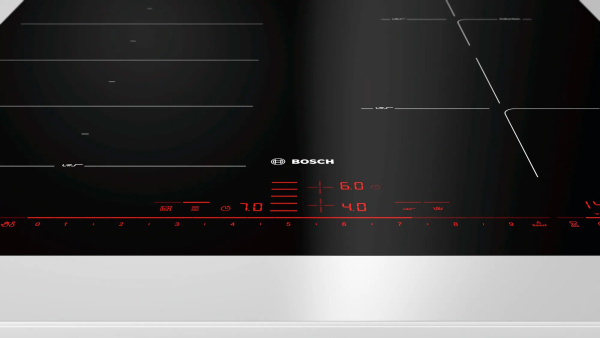 Индукционная варочная поверхность Bosch PXE601DC1E черный