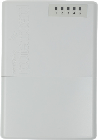 Роутер MikroTik PowerBox (RB750P-PBR2) 10/100BASE-TX белый