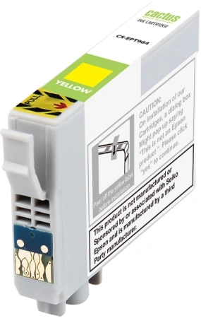 Картридж струйный Cactus CS-EPT964 T0964 желтый (13мл) для Epson Stylus Photo R2880