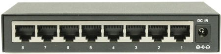 Коммутатор Osnovo SW-10800 2xКомбо(1000BASE-T/SFP) неуправляемый
