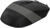 Мышь A4Tech Fstyler FM10ST серый/черный оптическая 1600dpi silent USB для ноутбука 3but (FM10ST GREY)