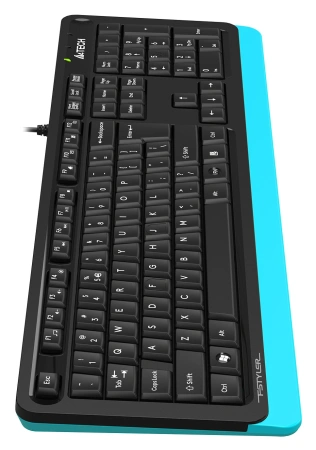 Клавиатура A4Tech Fstyler FKS10 черный/синий USB