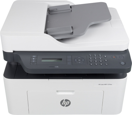 МФУ лазерный HP Laser 137fnw (4ZB84A) A4 WiFi белый/серый
