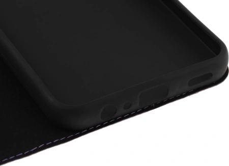 Чехол (флип-кейс) BoraSCO для Samsung Galaxy A15 Book Case фиолетовый (72864)