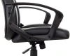 Кресло руководителя Бюрократ T-898 черный Leather Black эко.кожа крестов. пластик