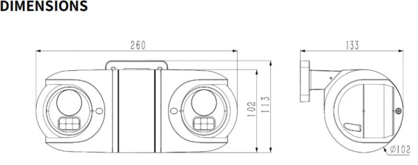 Видеокамера IP Tiandy Spark TC-C32RN I5/E/Y/QX/2.8mm/V4.2 2.8-2.8мм корп.:белый (TC-C32RN I5/E/Y/QX/