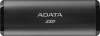 Накопитель SSD A-Data USB-C 256Gb ASE760-256GU32G2-CTI SE760 1.8" серый