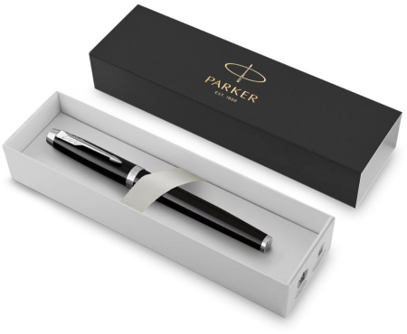 Ручка роллер Parker IM Core T321 (CW1931658) Black CT F черн. черн. подар.кор.