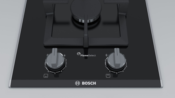 Газовая варочная поверхность Bosch PRB3A6B70 черный