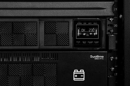 Источник бесперебойного питания Systeme Electriс SRT SRTSE10KRTXLI-NC 10000Вт 10000ВА черный