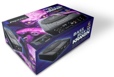 Сабвуфер автомобильный Prology Box-10 120Вт активный (25см/10")