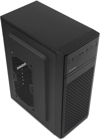 Корпус Digma DCC-MD301 черный без БП ATX 2xUSB2.0 audio