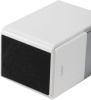 Точилка для карандашей механическая Deli 71160White 1 отверстие пластик белый