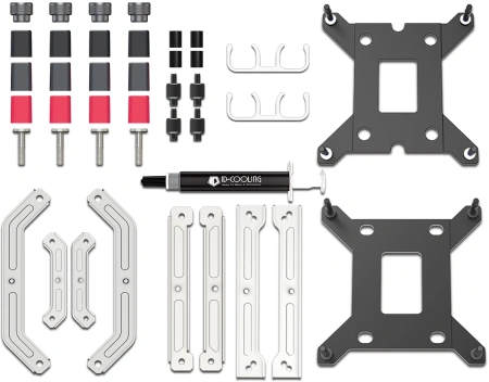 Система водяного охлаждения ID-Cooling SL360 Wh Soc-AM5/AM4/1151/1200/2066/1700 4-pin 14-30dB Al+Cu