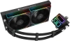 Система водяного охлаждения Thermalright Frozen Infinity 240 ARGB Soc-AM5/AM4/1200/1700/1851 черный 4-pin 28.2dB Al Ret (F-INFINITY-240-BL)