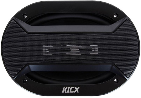 Колонки автомобильные Kicx RX 693 300Вт 91дБ 4Ом 15x23см (6x9дюйм) (ком.:2кол.) коаксиальные трехполосные