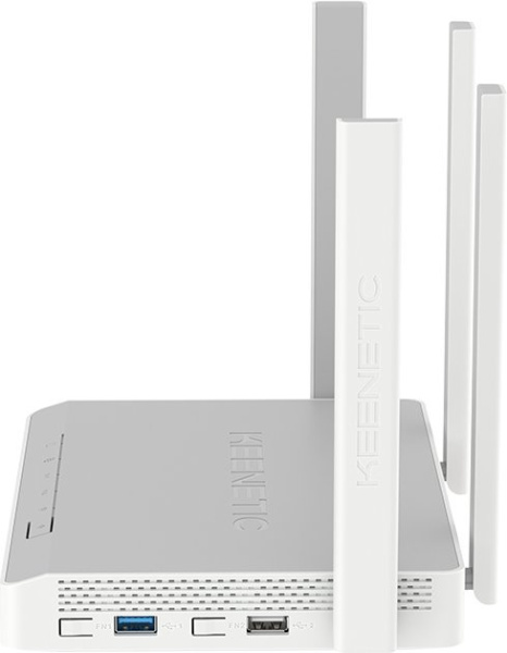 Роутер беспроводной Keenetic Ultra (KN-1811) AX3200 10/100/1000/2500BASE-TX/4G ready серый