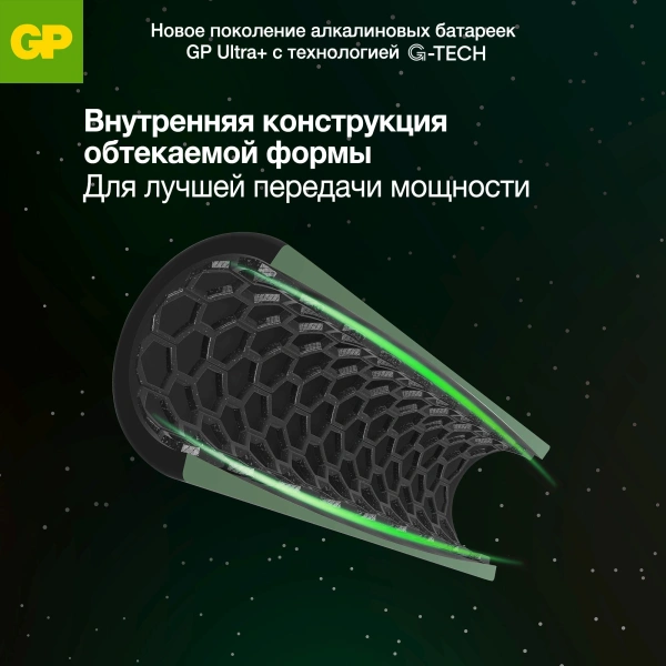 Батарея GP Ultra Plus Alkaline 15AUPA21-2CRB12 AA (12шт) блистер