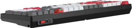 Клавиатура A4Tech Bloody WS98 Naraka механическая серый/красный USB беспроводная BT/Radio Multimedia for gamer LED (WS98)
