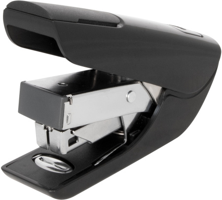 Степлер Kw-Trio 0556B-BLK Mini Air touch 24/6 26/6 (20листов) черный 50скоб пластик коробка