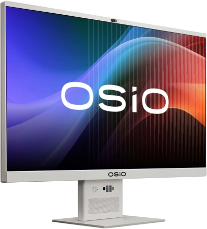 Моноблок Osio BaseLine B240i-019w 23.8" Full HD i5 1235U (1.3) 16Gb SSD512Gb Iris Xe Windows 11 Pro GbitEth WiFi BT 84W Cam белый 1920x1080 (RUS)