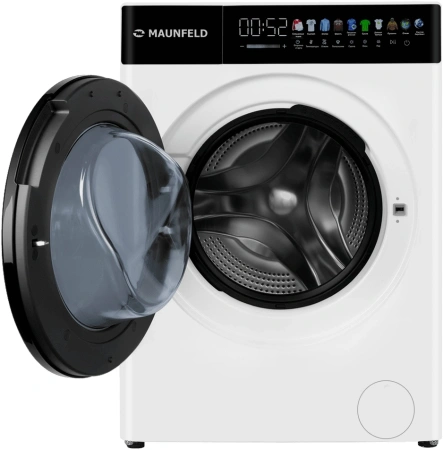 Стиральная машина Maunfeld MFWD14116WH05 класс: B загр.фронтальная макс.:11кг (с сушкой) белый инвертер