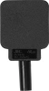 Вилка Lanmaster LAN-IEC-320-C14/90 угловая