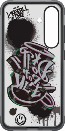 Чехол (клип-кейс) Samsung для Samsung Galaxy S25 Rugged Flipsuit Case S25 черный/прозрачный (EF-JS931CBEGRU)